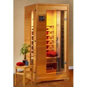 LuxExclusive 1 person Infrared Sauna with Carbon Heater SA1427 36 x 
