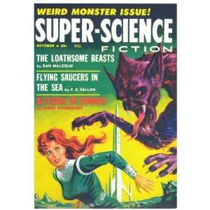 Super Science Fiction Movie Poster (11 x 17 Inches   28cm x 44cm 
