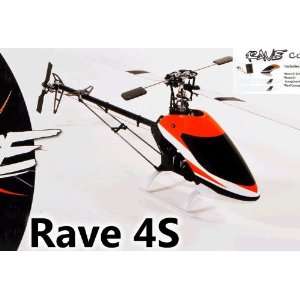  Rave 4S Helicopter Kit, Scorpion 10, Radix 350s Toys 
