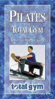 Pilates video for Total Gym   VHS (NEW)  