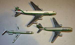 Vtg ALITALIA ITALY ITALIAN AIRLINES Toy Airplane Lot  