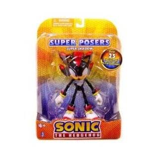 Sonic the Hedgehog Shadow the Hedgehog 6 Super Posers Action Figure