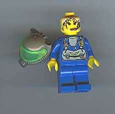 Used LEGO Rock Raiders Jet Minifig Girl 4910 4980 4990  