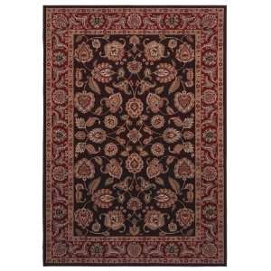 Shaw Inspired Design Chateau Garden Brown Runner 2.60 x 7.90 Area Rug 