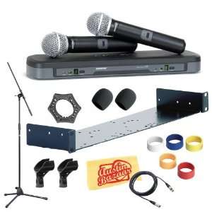  Shure PG288/PG58 Dual Vocal Handheld Wireless Microphone 