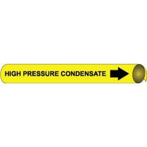  PIPE MARKERS HIGH PRESSURE CONDENSATE B/Y
