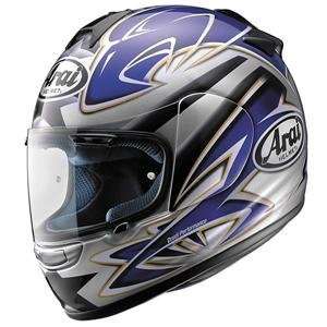  Arai Vector Eagle Helmet   2X Large/Blue Automotive