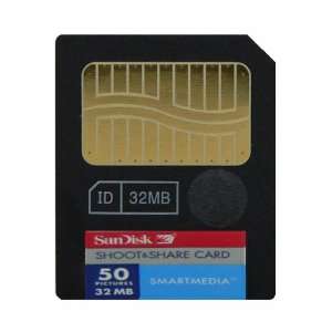  SanDisk Smartmedia Shoot & Share Card 50 Pictures 32MB 