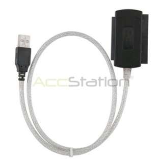 USB 2.0 To SATA IDE 3.5 2.5 Hard Drive Adapter Cable  