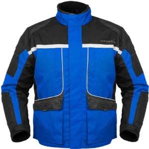  Cortech Cascade Mens Snowmobile Jacket Blue/Black XLG 