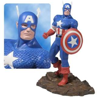 CAPTAIN AMERICA Marvel CORGI 112 Statue Metal Figure The Avengers 
