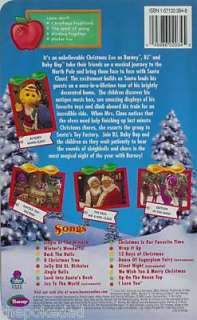 BARNEYs Night Before Christmas (VHS, NR, 1999) Free US Padded 