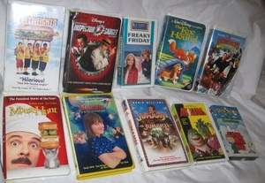 Lot 10 VHS Tapes Walt Disney, Dreamworks, Warner Bros, Tri Star, Free 