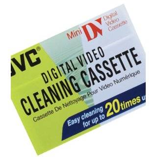JVC DV2MCL_AE mini dv cleaning cassette 20 times by JVC