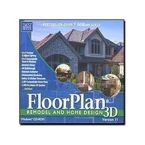  New IMSI Software Floorplan 3D Home Design V11 Remodel 