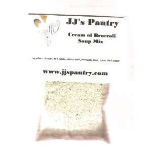 JJs Pantry Cream of Broccoli Soup Mix (Serves 6)  Grocery 