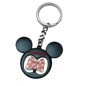  Minnie Mouse Pants Spinning Pewter Keychain Office 