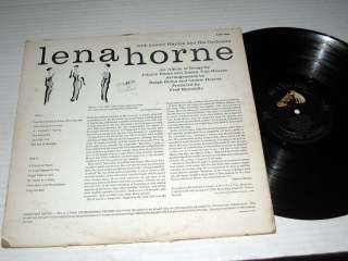 LIVING STEREO Lena Horne SONGS BURKE & VAN HEUSEN RCA  