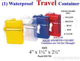 Waterproof Cell  Money ID 1st Aid Cigarette Case  