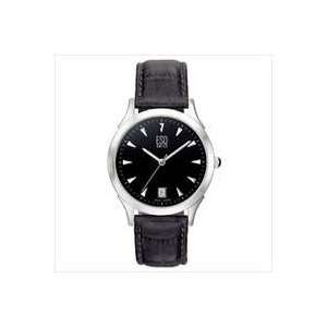   Ladies , Stainless Steel Black dial, Black strap 