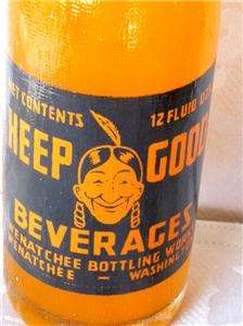 1950 Full Orange Soda, Heep Good Beverages, Wenatchee, Wash.  