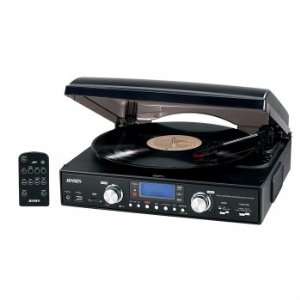   Stereo Turntable with  Encoding System and AM/FM Stereo Radio By