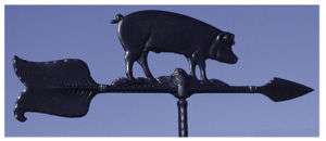   Price NOW Only $29.99 24 PIG WEATHERVANE 7 19455 00100 4  