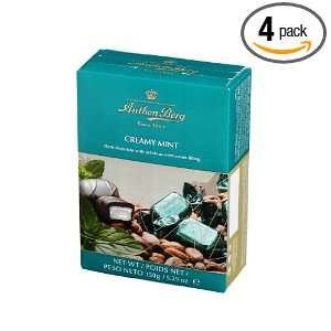 Anthon Berg Creamy Mint Chocolate, 5.2900 Ounce (Pack of 4)  