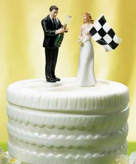   THEME BRIDE & GROOM FUNNY WEDDING CAKE TOPPER TOP 068180006540  