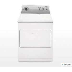  White 29 Super Capacity Plus Electric Dryer w/ Wrinkle 