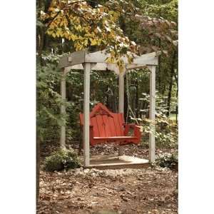   Uwharrie 5050/V052 Veranda Swing and Arbor Set Patio, Lawn & Garden