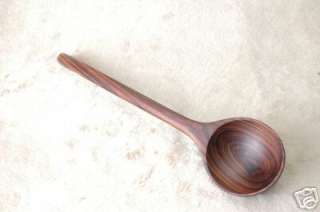 Wooden Utensil Rose Wood Serving Spoon 13 Ladle Stirr  