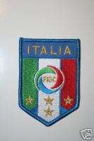 ITALIA FIFA WORLD CUP 4 STAR LARGE BADGE PATCH CREST  