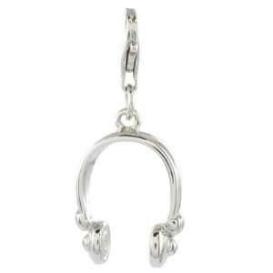  Charms 925 Sterling Silver Headphones Clip on Charm for Thomas Sabo 