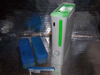 Custom Xbox 360 Jasper Console with BLUE LED lighting upgrades 