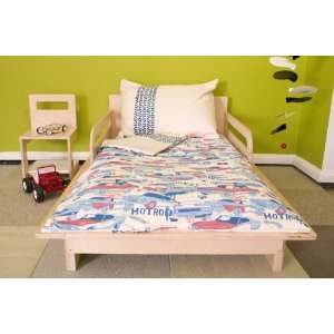  Pixel Organics Organic Toddler Bed Set in Super Charged 