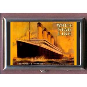  OLYMPIC TITANIC WHITE STAR Coin, Mint or Pill Box Made in 