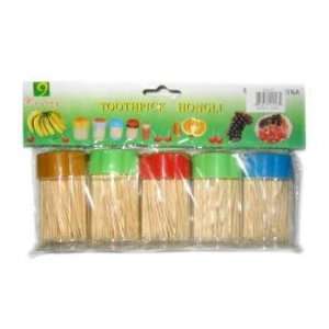  5Pc Toothpick Holder Sets Case Pack 72 