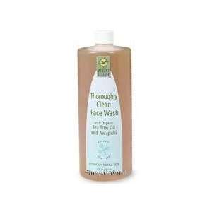 Face Wash, Thoroughly Clean w/ Organic Tea Tree Oil & Awapuhi, 32 oz.