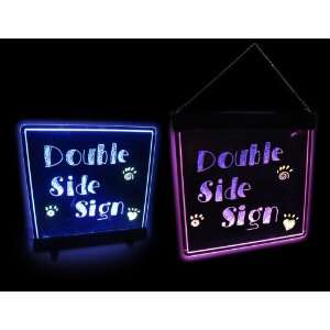   Sign Lighted Display Signs Two Sided   Discounted