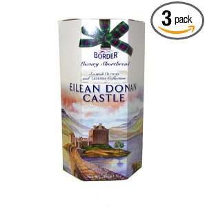 Border Eilean Donan Castle   Demerara Shortbread, 7ounces Carton (Pack 