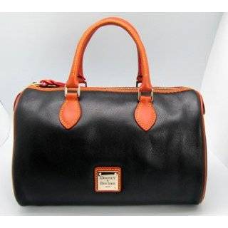 Dooney Bourke Leather Classic Speedy Satchel Bag Purse Tote Black by 