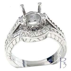   Engagement Vintage Wedding Ring Antique Band Mount 14K 4 9 Jewelry