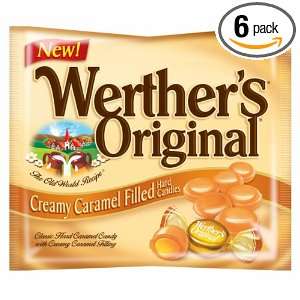 Werthers Original Creamy Caramel Filled, 10 Ounce (Pack of 6)
