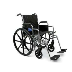 K1 Basic Extra Wide Wheelchairs (20   Removable Desk Length Arms 