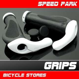 New Be.bike Alloy Barend Lock on Comfort Grips   White  