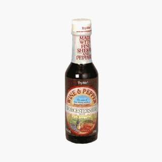 TryMe Wine and Pepper Worcestershire Sauce   5 oz  Grocery 