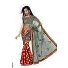 Indian Selections Barsha Georgette Indian Sari saree with Embroidery